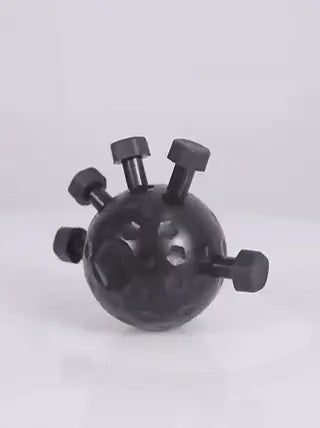 GripFlex muscle trainer with multi-grip massage design for hand strength.