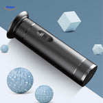 Close-up of the professional electric foot file head and rotating roller.