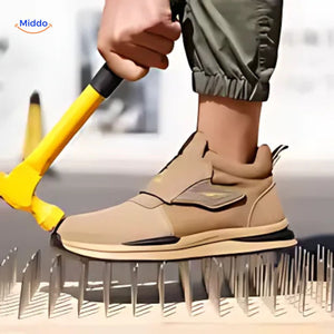 Stylish ProGuard safety work shoes with durable construction and modern design.