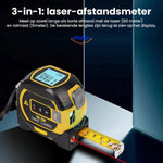 ProMeasure 3-in-1 digital laser tape measure front product view