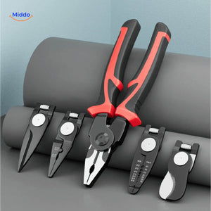 ProTool wire stripper tool featuring multi-head design for efficient stripping.