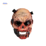 Lifelike realistic zombie mask perfect for Halloween party costumes.