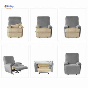 Reclinex recliner cover installation instructions overview and assembly steps.