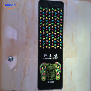 ReflexoStep mat with health points clearly marked for foot acupressure therapy.