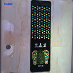 Foot health zones chart on the ReflexoStep acupressure massage mat.