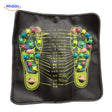 Reflexology chart displaying acupressure zones and corresponding health points.