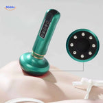 Roller massager with metal ball heads for full-body myofascial care and recovery.