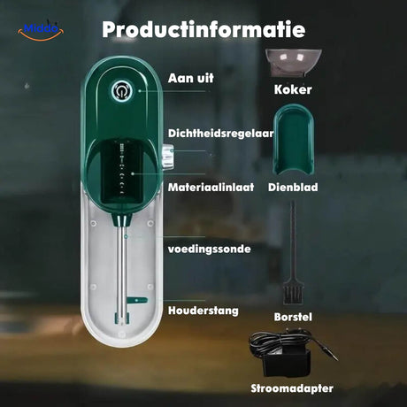 RollMaster electric cigarette machine specifications and technical details.