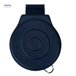 Black rotating seat cushion for wellness and daily comfort.