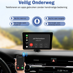 Wireless CarPlay enables safe driving with hands-free navigation and phone control.