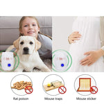 Pet-safe and child-safe ultrasonic pest repeller for home protection.