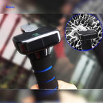 Safearm car safety hammer with integrated seatbelt cutter tool.