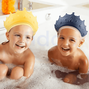 ShampooCrown™ Baby Shower Shield | Keeps Water & Shampoo Out of Kids' Eyes