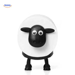 SheepRoll holder in black sheep design, statement bathroom decor piece.