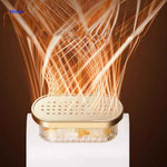 Shoe dryer with scent capsule and warm air technology.