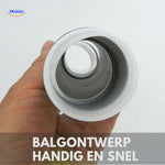Flexible bellows design allows quick and easy installation on any handle.