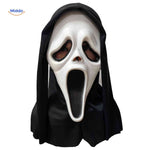 Skullora horror mask with open mouth scream design for Halloween.