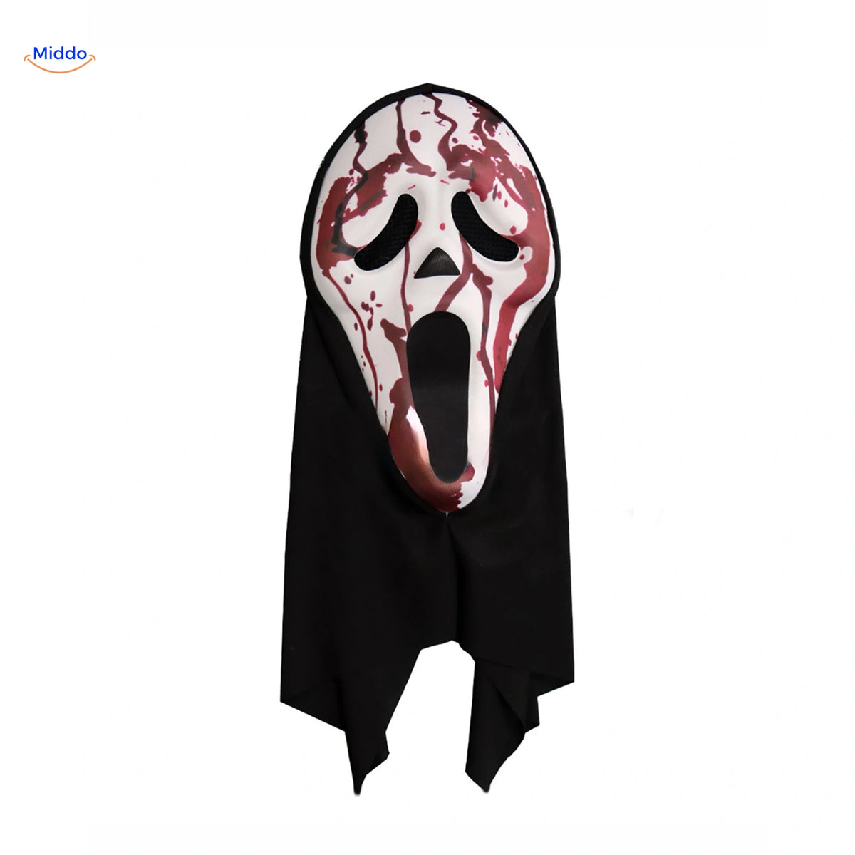 Skullora EVA Screaming Bleeding Mask variant with dark red splatter