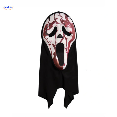 Skullora EVA Screaming Bleeding Mask variant with dark red splatter