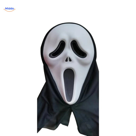 Skullora Latex Screaming Mask variant on a clean white background