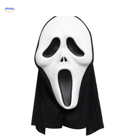 Skullora White EVA Screaming Mask variant on a clean white background