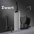 Slicora complete kitchen tool in black with durable construction and integrated storage.