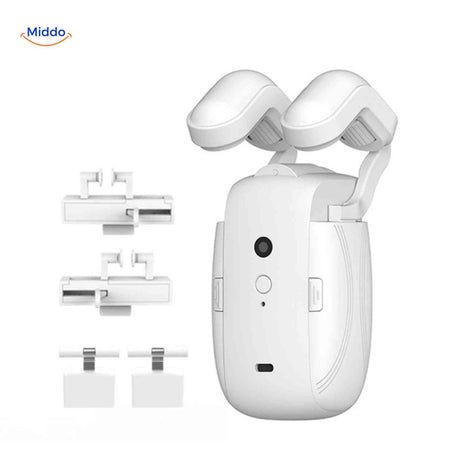 Smart motor with universal rail adapters for multiple installation types.