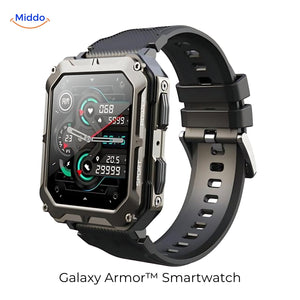 Galaxy Armor™ Smartwatch | Rugged Build & 30-Day Battery for iOS & Android