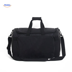 SNKRPro travel bag showcasing adjustable shoulder strap and carry system.