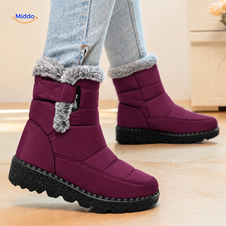 Snowboots – Purple/red