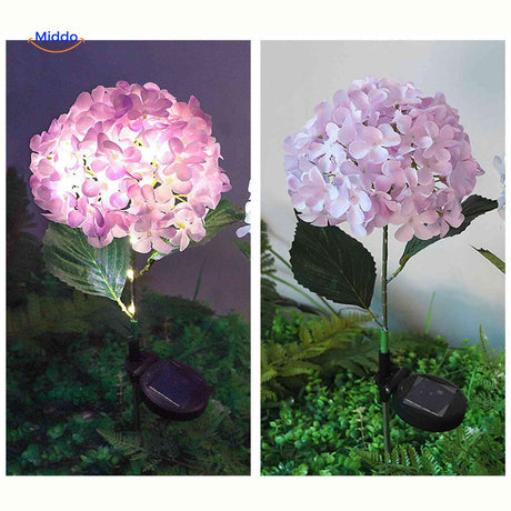 Florora solar lantern with rain-resistant design for durable outdoor garden use.