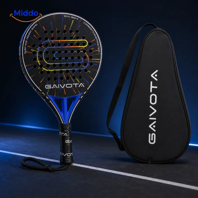 SpinDrive™ PX30 Carbon Padel Racket Set | For Advanced Spin Players complete set with protective carry bag
