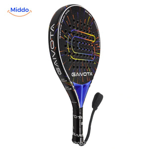 PX30 padel racket balance point, carbon construction and wrist strap