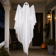 SpookGlow™ No Lights white hanging Halloween ghost variant