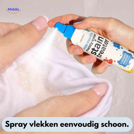 Easy spray application makes treating stains quick and effortless.