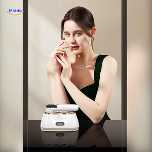 Luxury foldable steam iron with sleek, elegant design for modern homes.