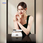 Luxury foldable steam iron with sleek, elegant design for modern homes.