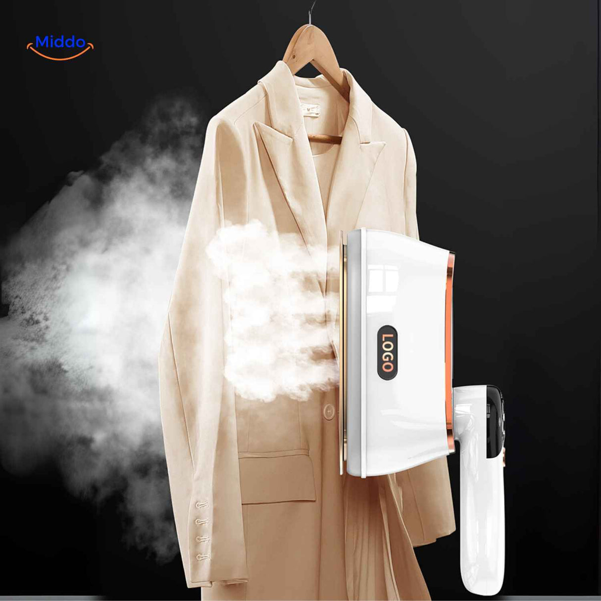 Steam iron delivering powerful heat for perfectly smooth, wrinkle-free fabrics.
