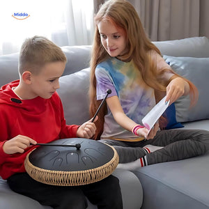 Harmonii KlankOase™ Steel Tongue Drum | Calming Sound for Meditation & Relaxation