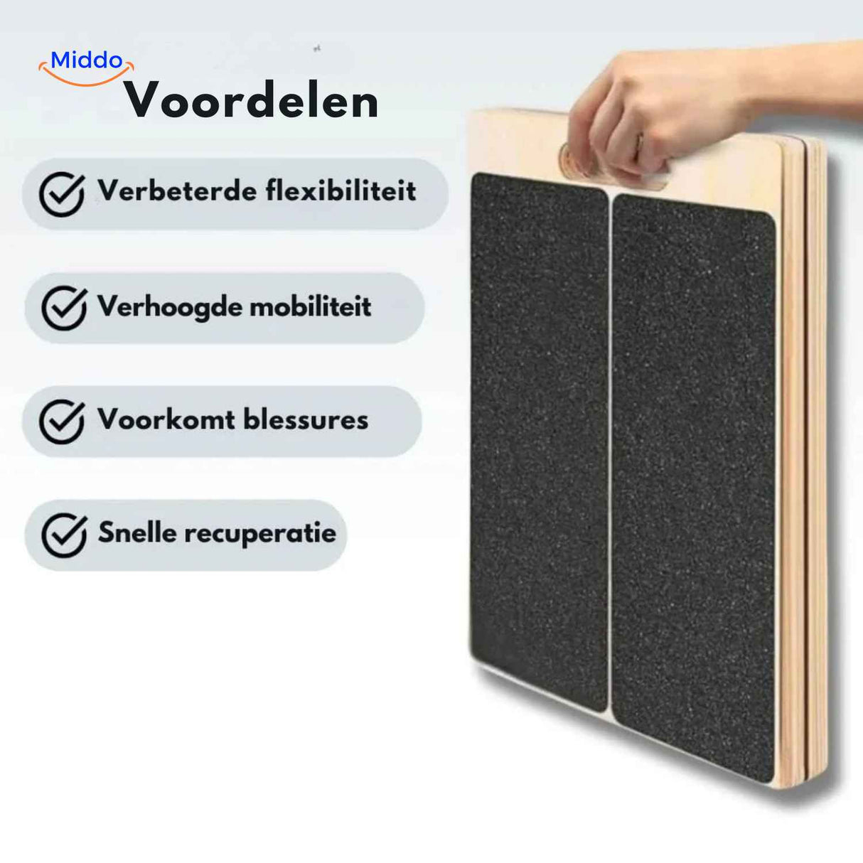 Stretch board benefits include enhanced flexibility, mobility improvement and faster recovery.