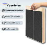 Stretch board benefits include enhanced flexibility, mobility improvement and faster recovery.
