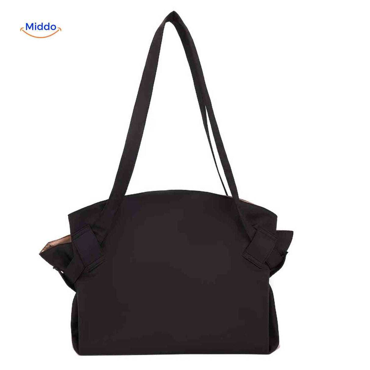 Stylish foldable women's shoulder bag with roomy spacious design.