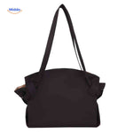 Stylish foldable women's shoulder bag with roomy spacious design.