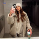 CozyLuxe™ Teddy Wool Coat | High Collar & Soft Faux Lambswool