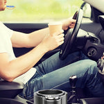ThermaGrip dual-temperature car cup holder keeps beverages at ideal temperature on every road trip.