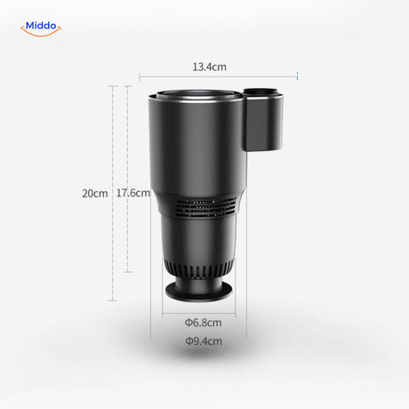 ThermaGrip cup holder specifications and technical features for thermal performance.
