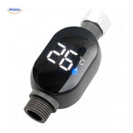 LED-powered faucet temperature meter displays Celsius readings with crystal-clear digital precision.