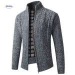 Dark gray lined thermoknit vest for men, demonstrating insulated construction quality.