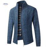 Lined thermoknit vest worn open in side view, showing internal padding and craftsmanship.
