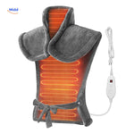 Thermowrap heated wrap provides soothing heat therapy for neck, shoulders, and back relief.